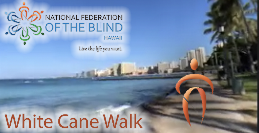 NFB of Hawaii White Cane Walk